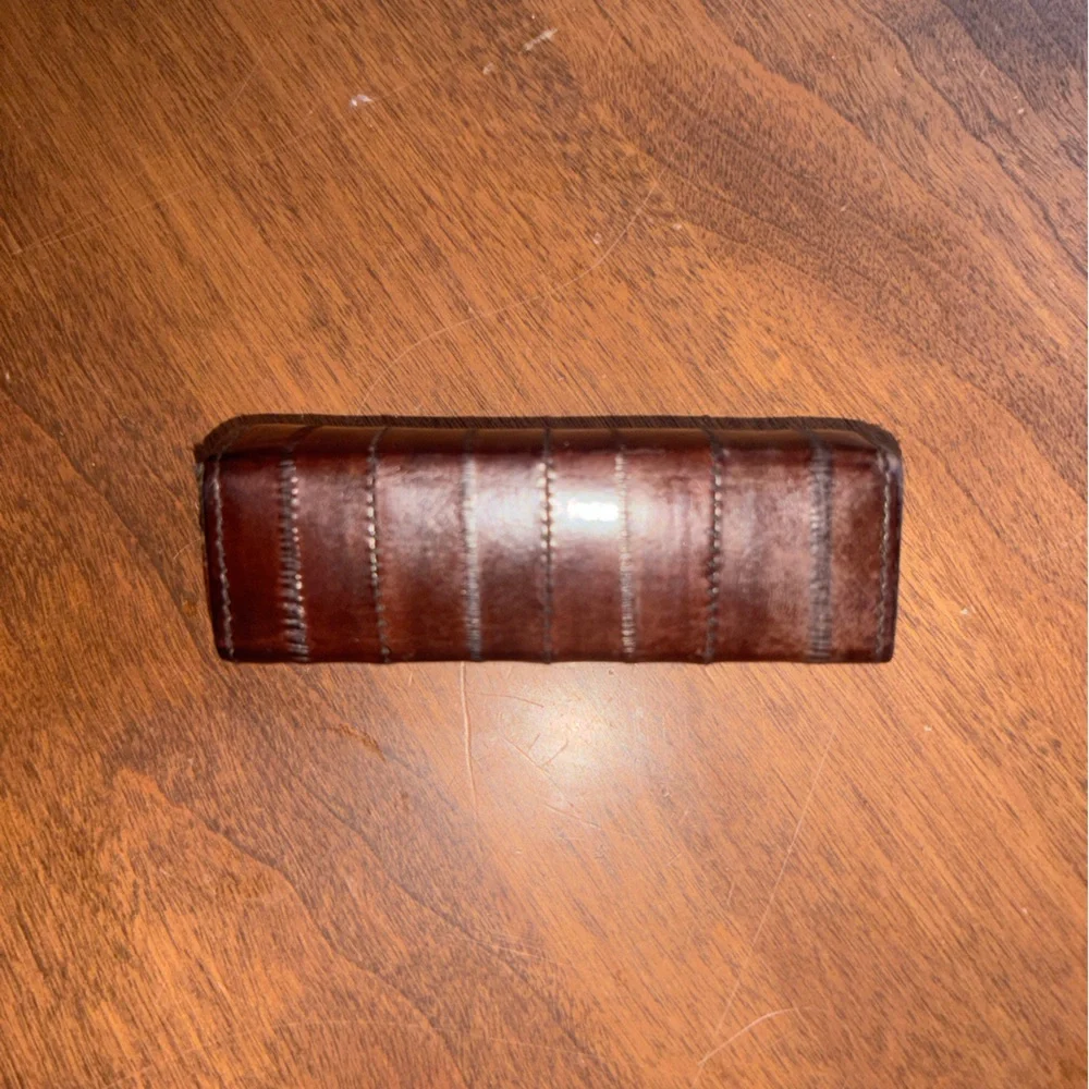 Vintage Eel skin lipstick case